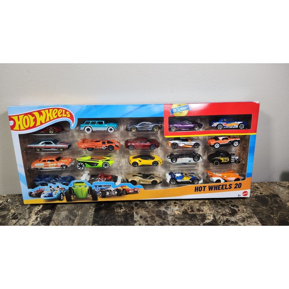 2025 Mattel Hot Wheels 20 Car Gift Pack Collection